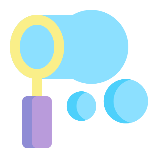 zeepbellen Generic color fill icoon