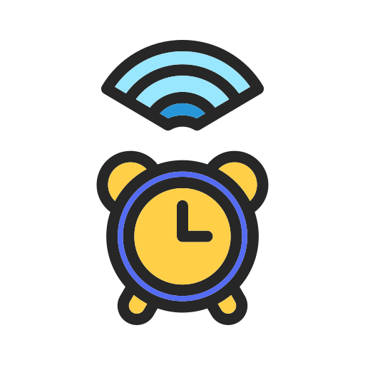 Smart clock Generic color lineal-color icon