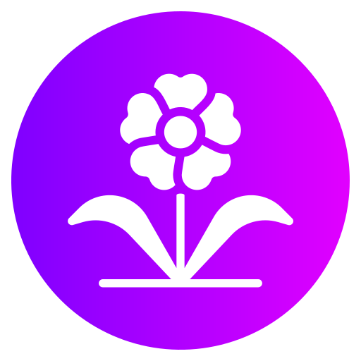 Growing plant Generic gradient fill icon