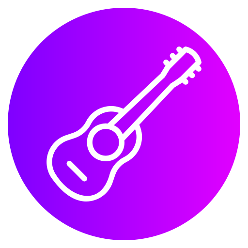 ギター Generic gradient fill icon