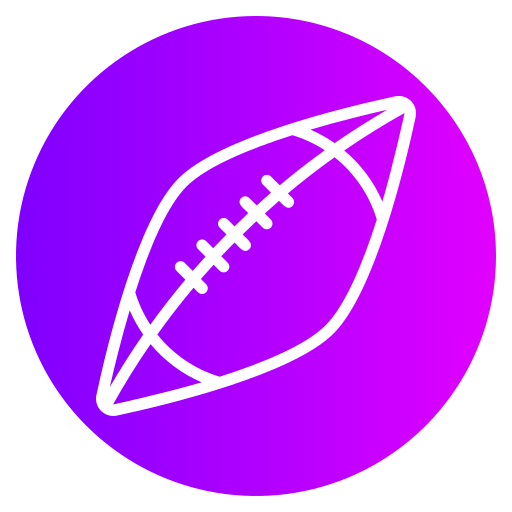 rugbybal Generic gradient fill icoon