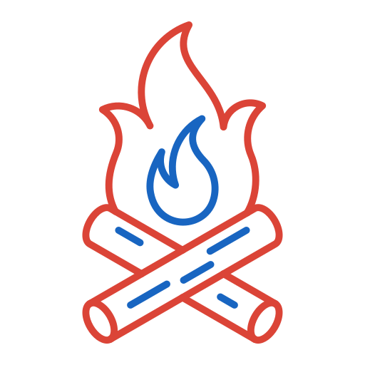 lagerfeuer Generic color outline icon
