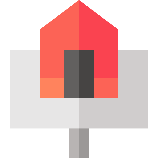Real estate Basic Straight Flat icon