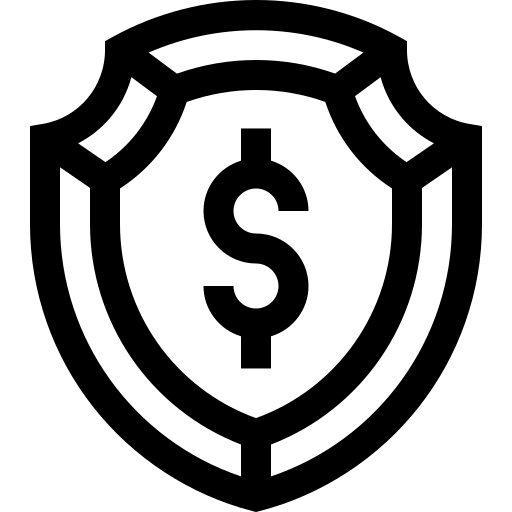 Seguro Basic Straight Lineal icono