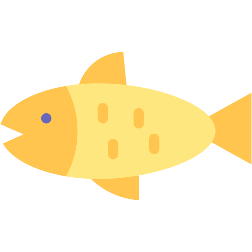 Рыба Generic color fill иконка
