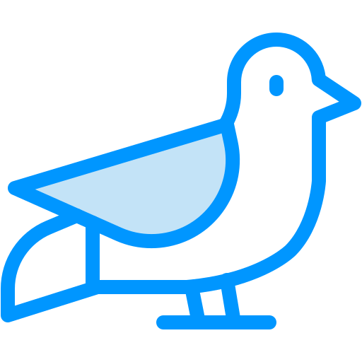 ptak Generic color lineal-color ikona