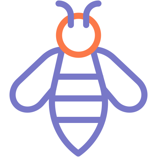 abeja Generic color outline icono