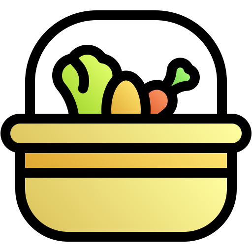 Basket Generic gradient lineal-color icon
