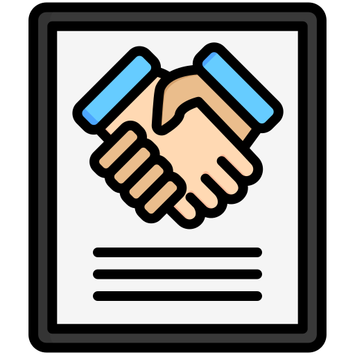 Agreement Generic color lineal-color icon