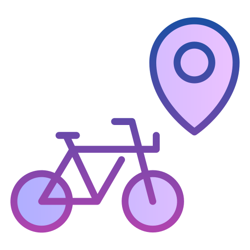 Парковка для велосипедов Generic gradient lineal-color иконка