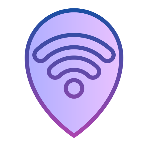 gratis wifi Generic gradient lineal-color icoon