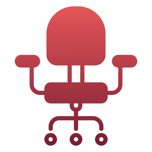 Office chair Generic gradient fill icon