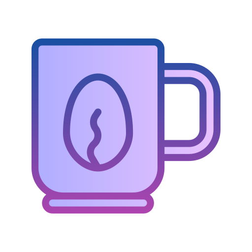 koffie Generic gradient lineal-color icoon