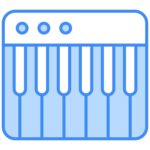 Synthesizer Generic color lineal-color icon