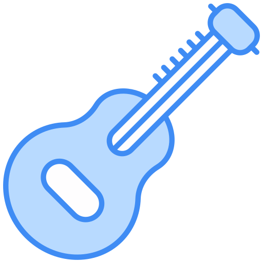 Guitar Generic color lineal-color icon