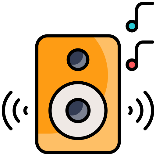 스피커 Generic color lineal-color icon