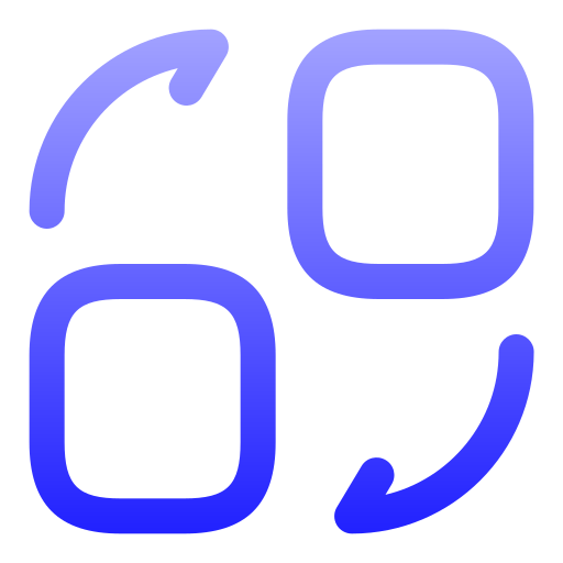 vorm doos Generic gradient outline icoon