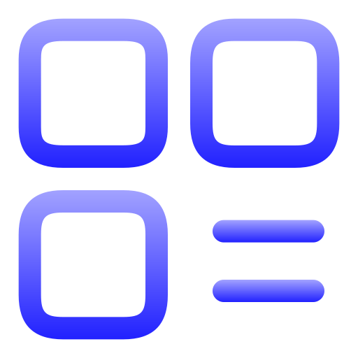vorm Generic gradient outline icoon