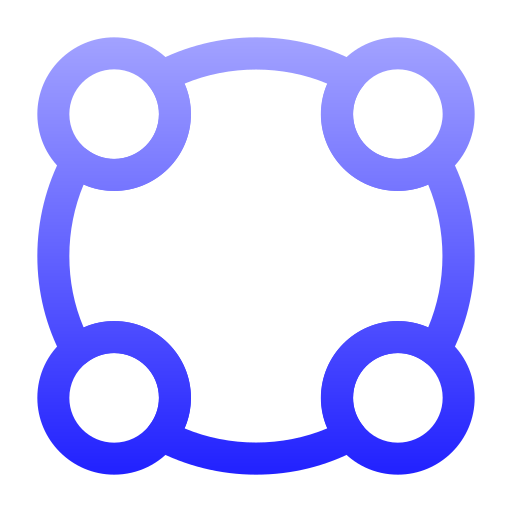 formaat Generic gradient outline icoon