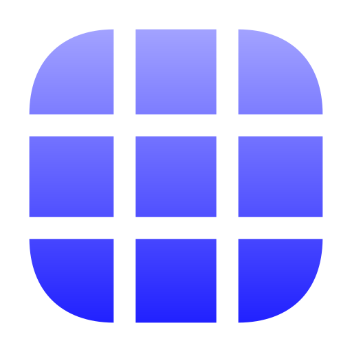 griglia Generic gradient fill icona