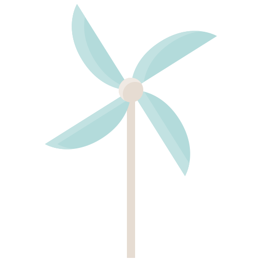 Toy windmill Generic color fill icon