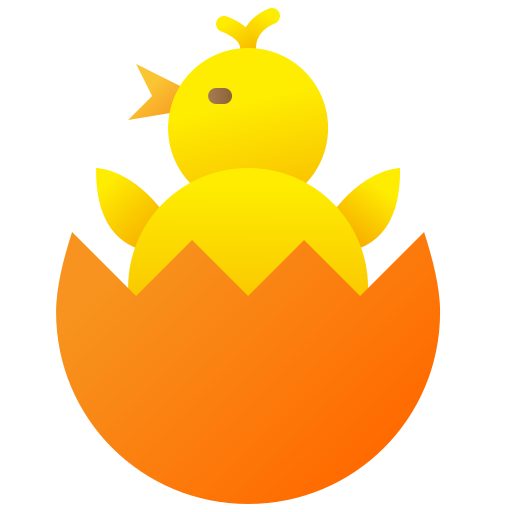 Chick Generic gradient fill icon
