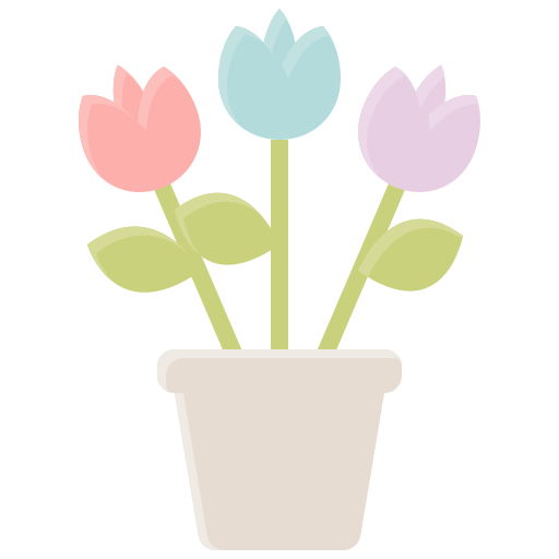 Тюльпан Generic color fill иконка