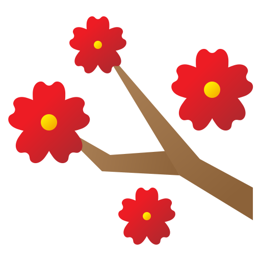 kirschblüte Generic gradient fill icon