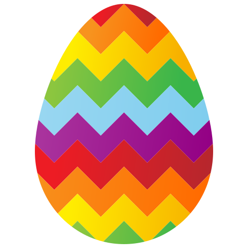 Easter egg Generic gradient fill icon