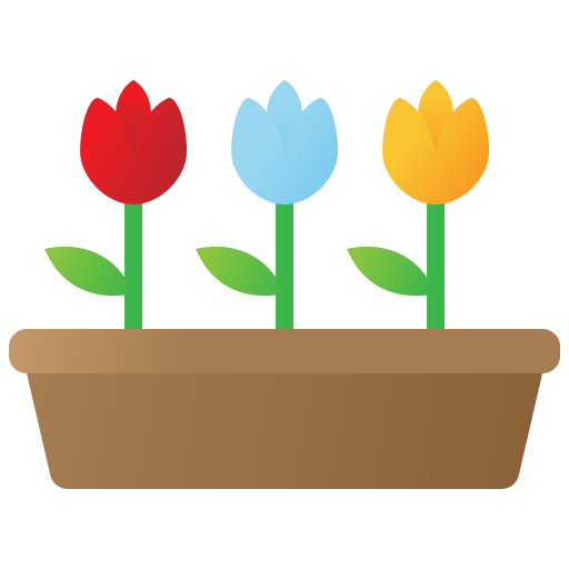 Flowers Generic gradient fill icon