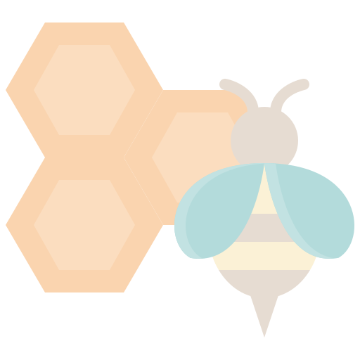 пчела Generic color fill иконка
