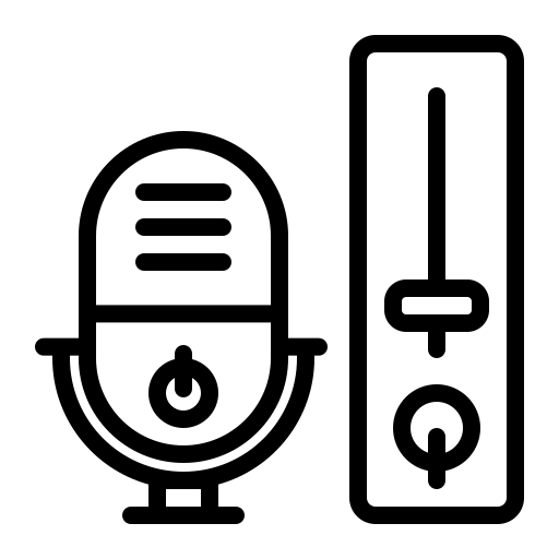 낮은 볼륨 Generic black outline icon