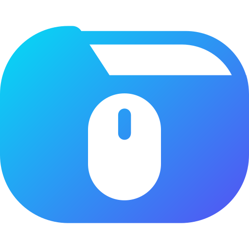 Mouse clicker Generic gradient fill icon