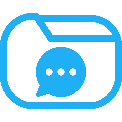 Chat Generic color fill icon