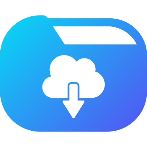 cloud computing Generic gradient fill icon