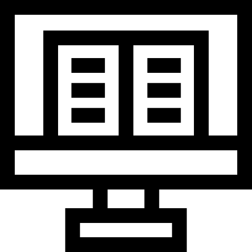 e apprentissage Basic Straight Lineal Icône