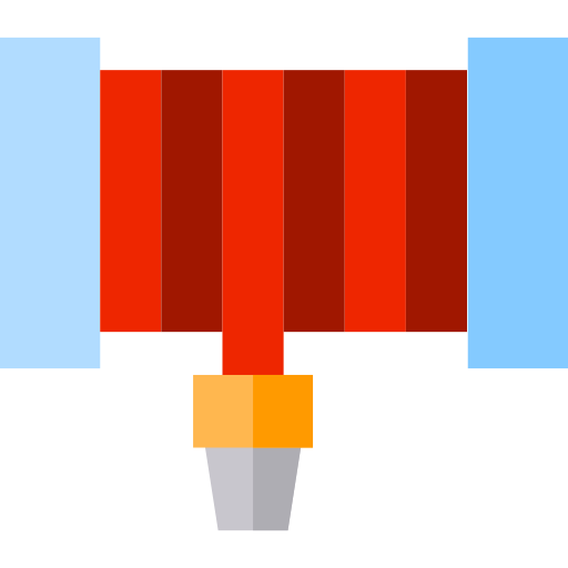 tubo flessibile Basic Straight Flat icona