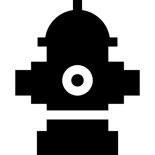 Гидрант Basic Straight Filled иконка