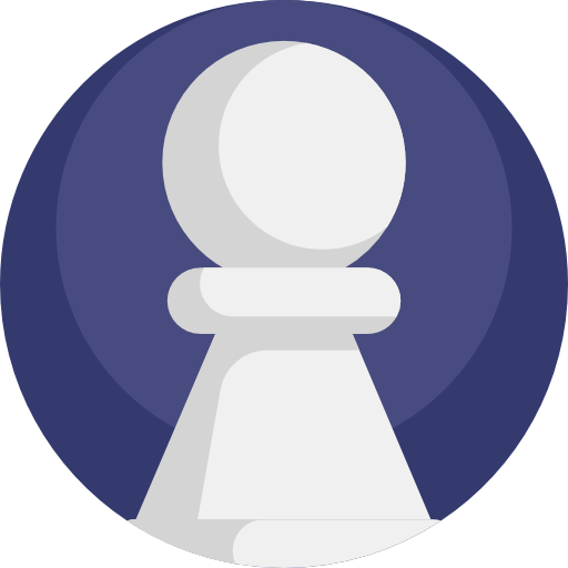 Pawn Detailed Flat Circular Flat icon