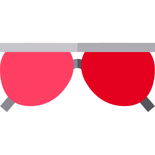 sonnenbrille Basic Straight Flat icon