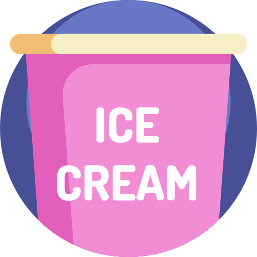 crème glacée Detailed Flat Circular Flat Icône