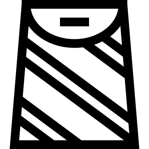 torba Basic Straight Lineal ikona