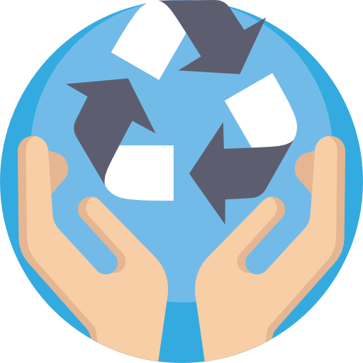 reciclaje Detailed Flat Circular Flat icono