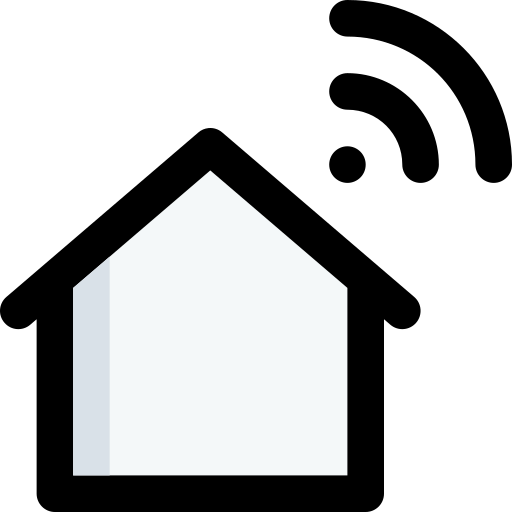 똑똑한 집 Generic color lineal-color icon