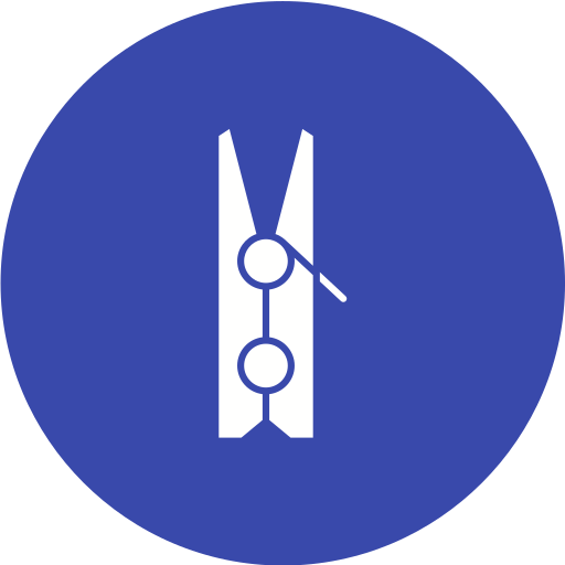 Clothespin Generic color fill icon