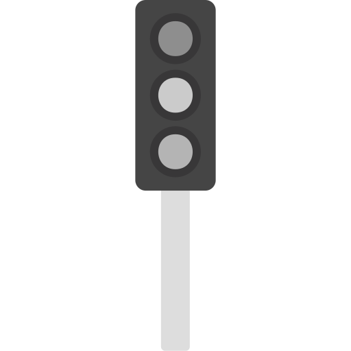 sygnały drogowe Generic color fill ikona