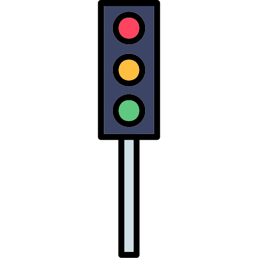 sygnały drogowe Generic color lineal-color ikona