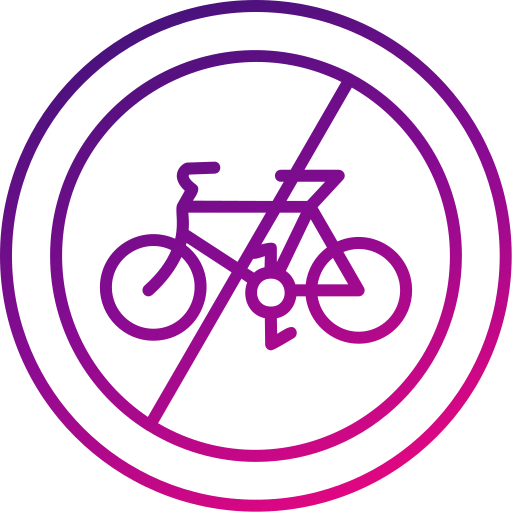 ciclismo Generic gradient outline icono