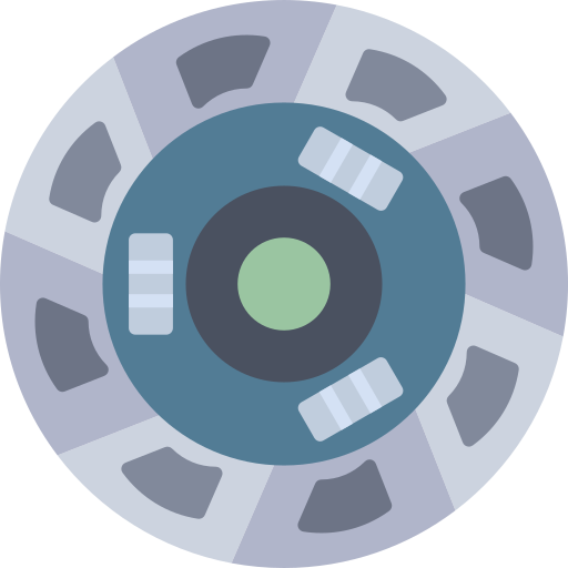 Clutch disc Generic color fill icon