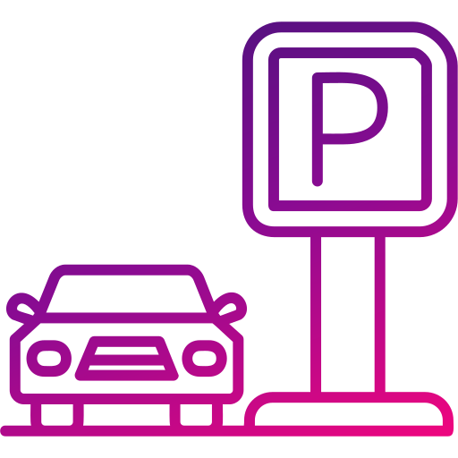 Parking Generic gradient outline icon